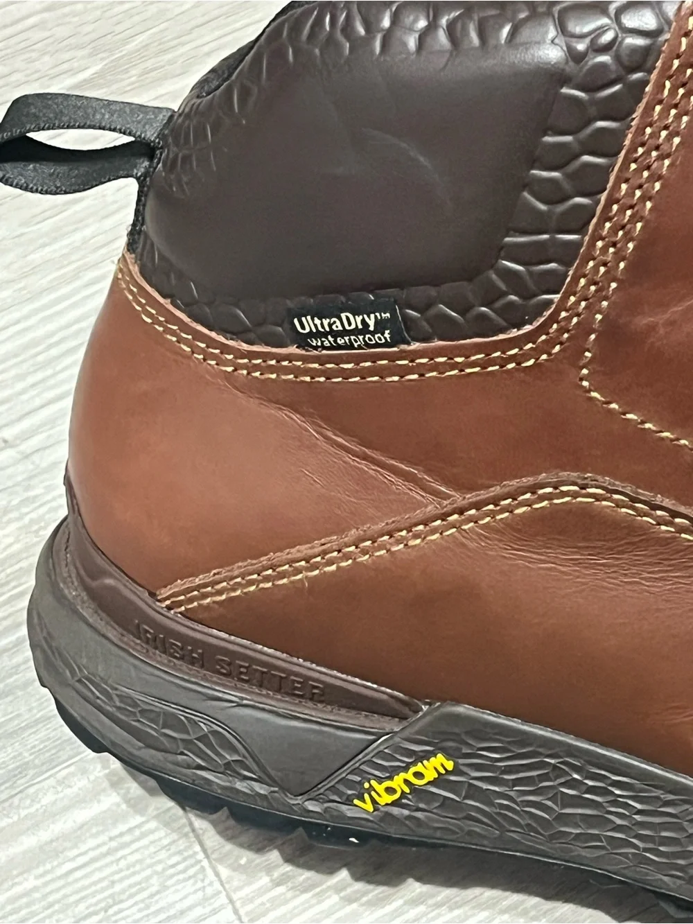 Red Wing Irish Setter Canyons Hiking Boots Mens Sz 11 Brown Leather Vibram 2857